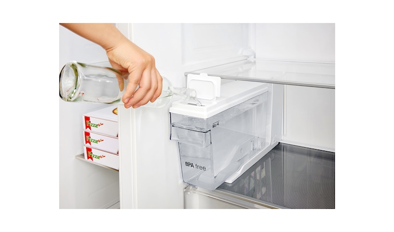 LG Side-by-Side mit Door-in-Door® | Eis-, Crushed Ice- und Wasserspender | 606 Liter Kapazität | Energieeffizienzklasse F | Interner Wassertank 4L | Steel | GSJ561PZUZ, GSJ561PZUZ